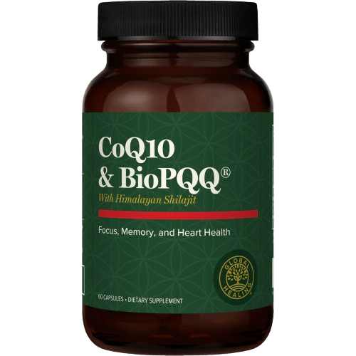 CoQ10 & BioPQQ with Shilajit | Energy Support | Global Healing