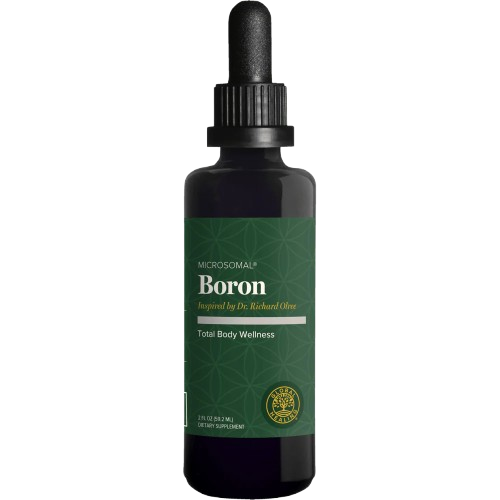 Liquid Boron MicroSomal 59.2ml | Bone Support | Global Healing